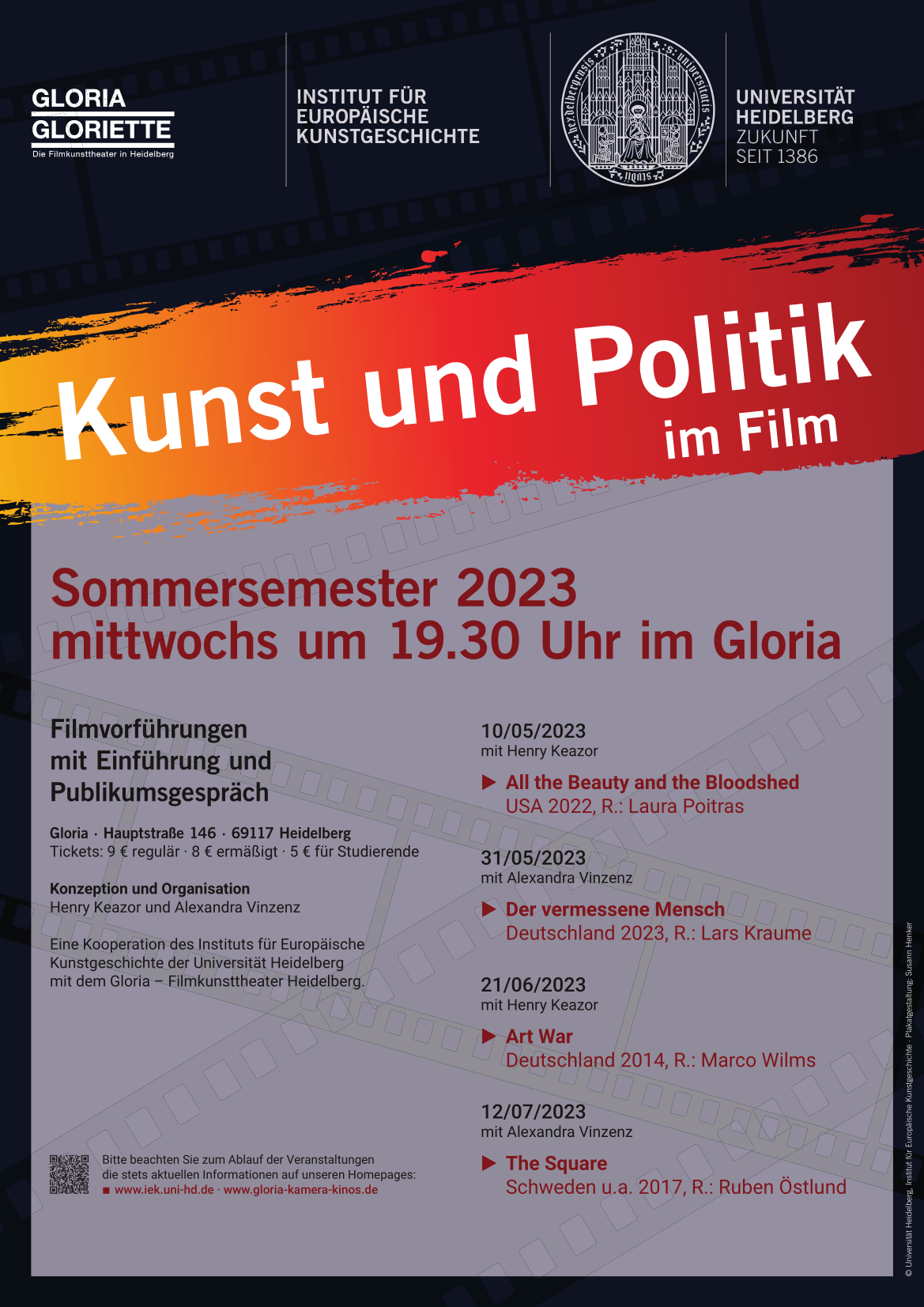 Übersicht: Kunst und Politik im Film