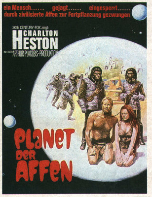 Filmplakat: Planet der Affen