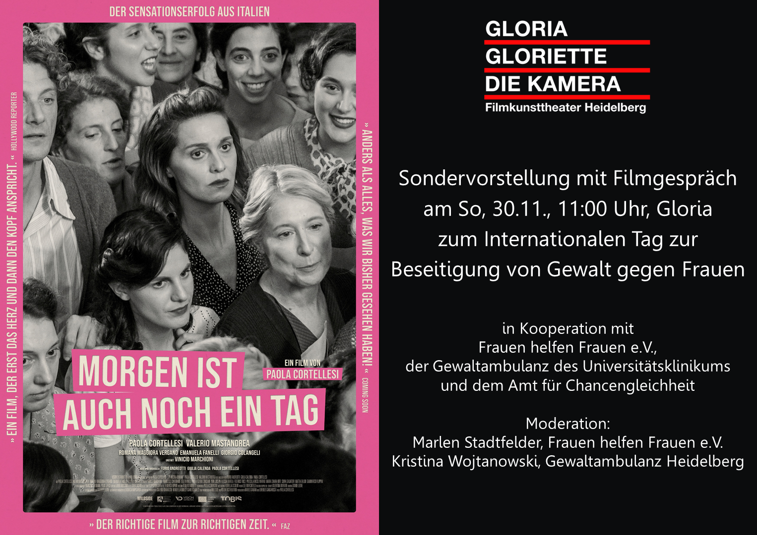 Morgen ist auch noch ein Tag