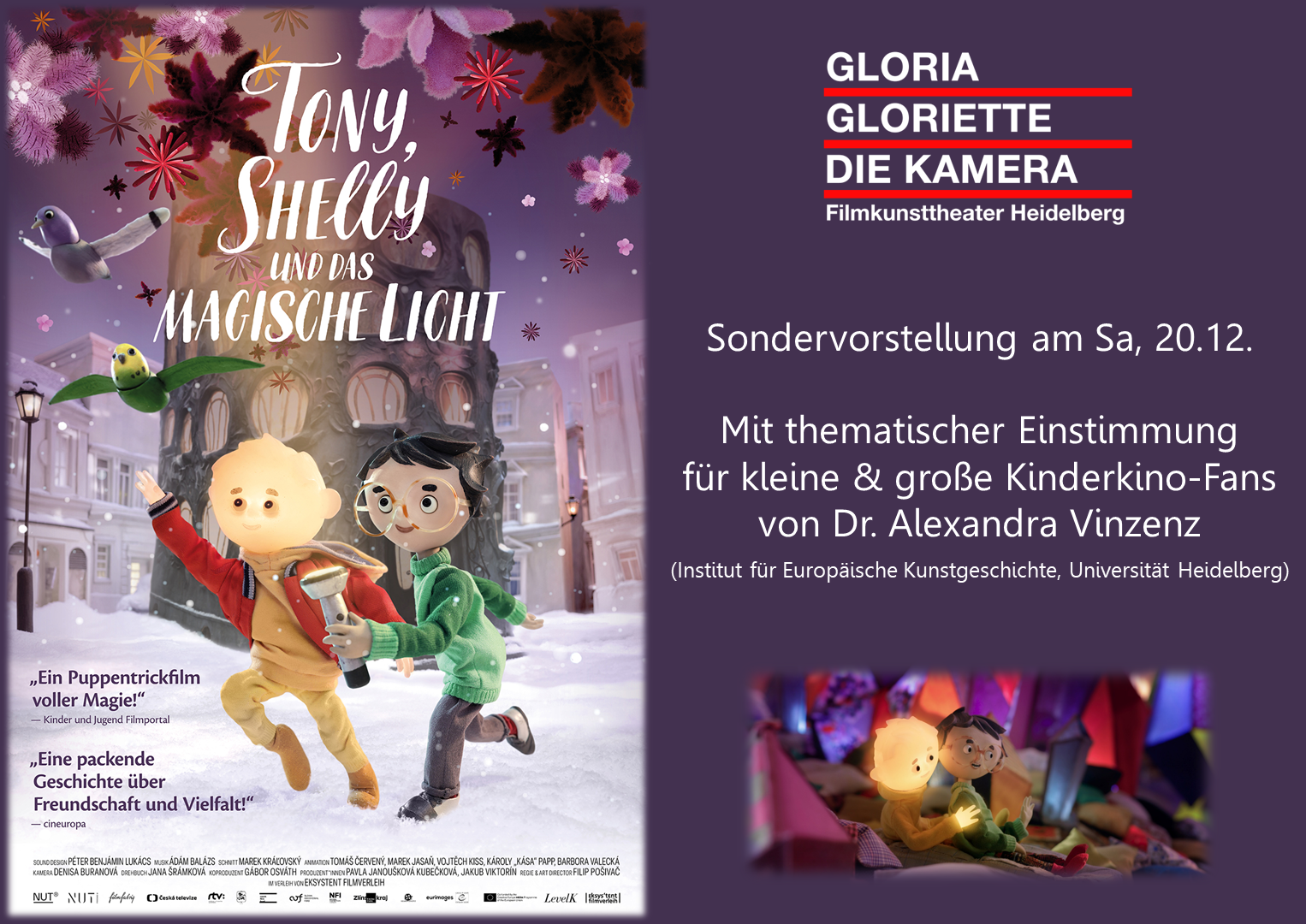 Tony, Shella und das magische Licht