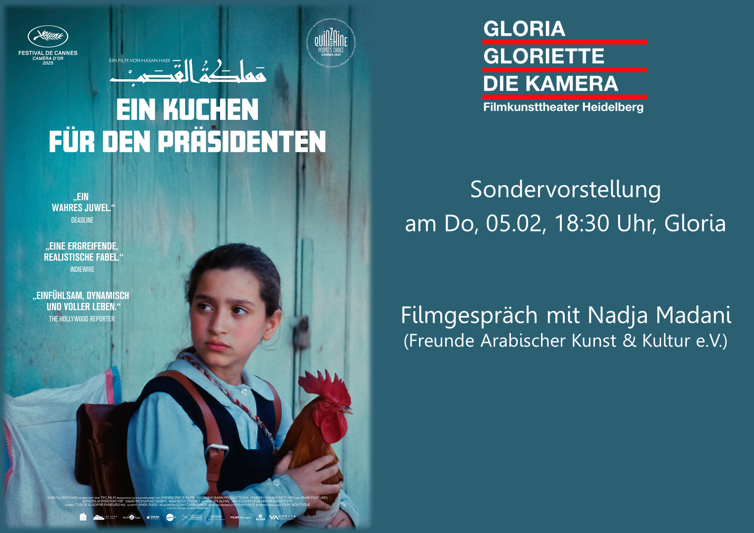 Ein Kuchen für den Präsidenten