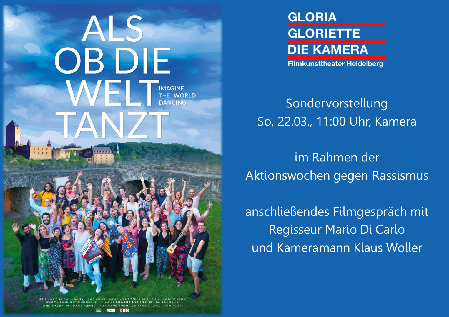 Als ob die Welt tanzt