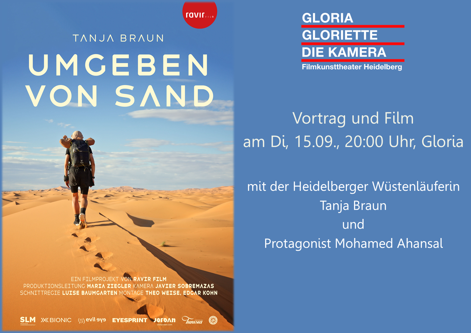 Umgeben von Sand