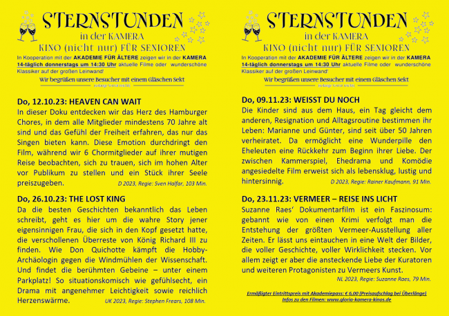 Flyer Sternstunden
