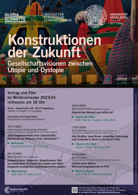 Plakat: Konstruktionen der Zukunft